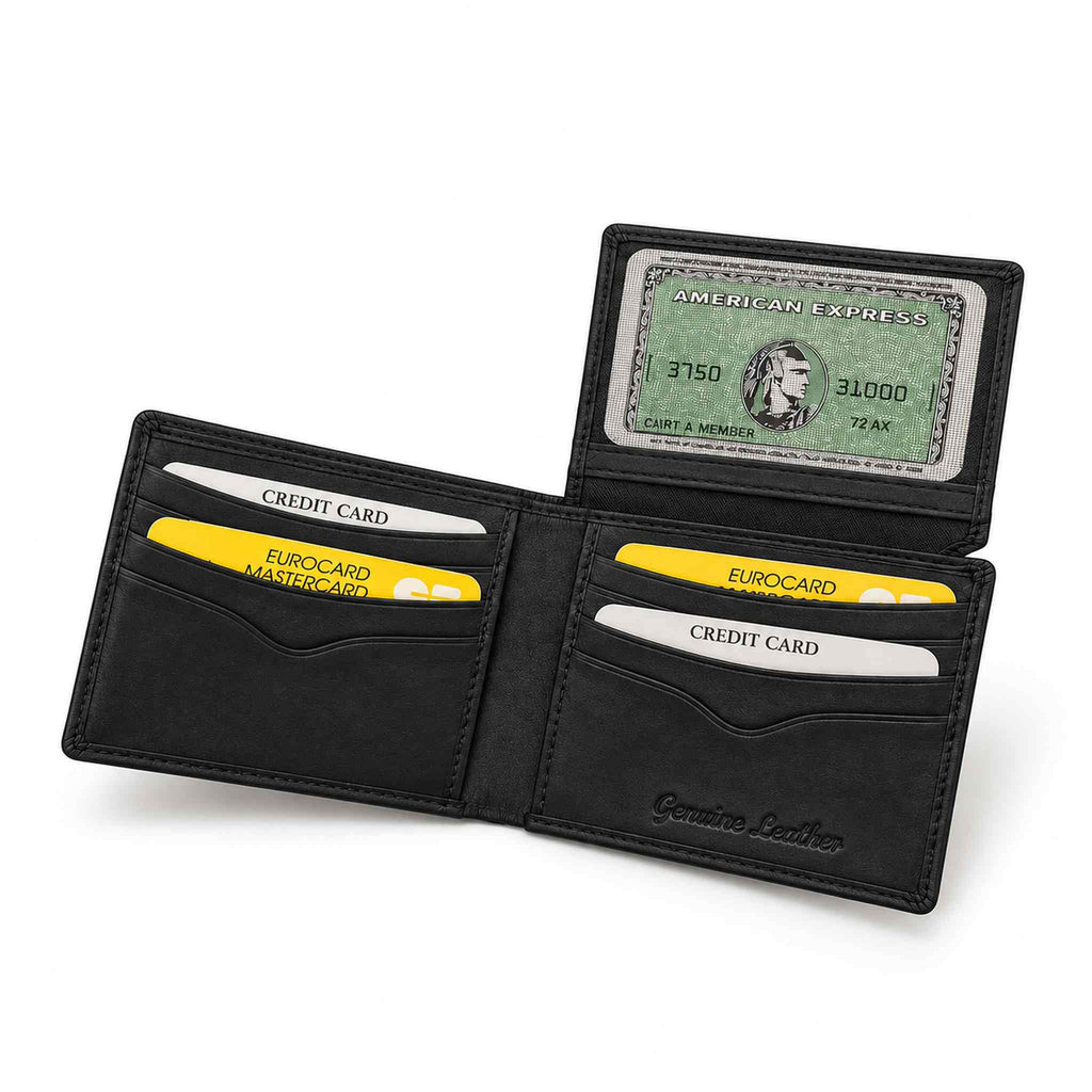 Apex Black - Original Leather Wallet