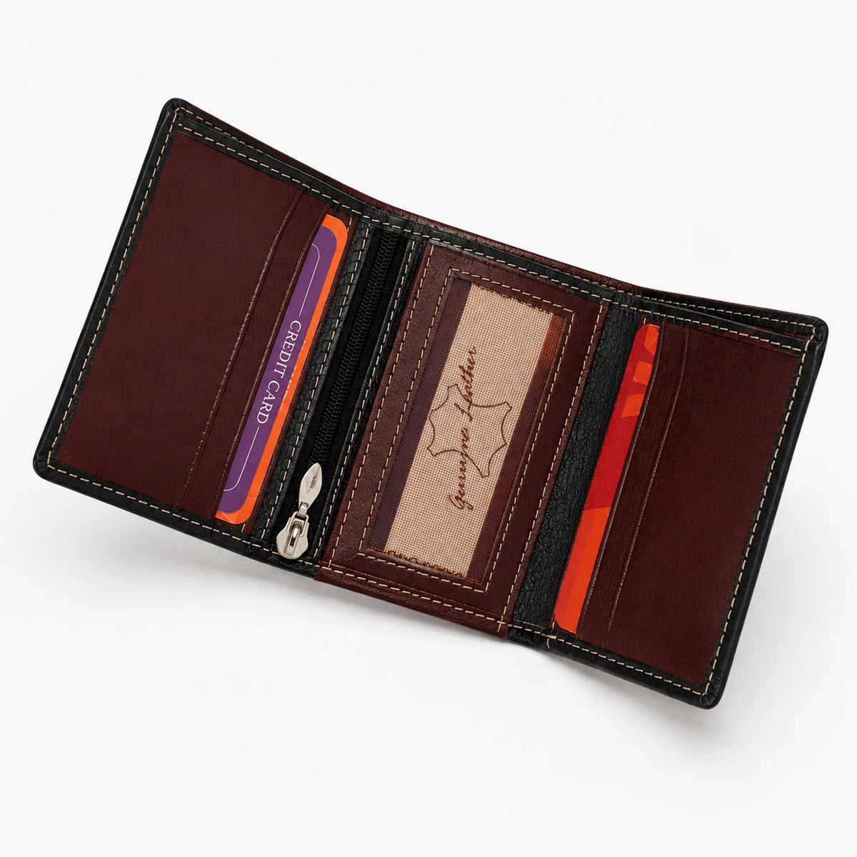 Dual Tone - (Tri Fold) Original Leather Wallet